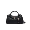 GUESS ELLA LOGO GIRLFRIEND SATCHEL BLACK HWPD9746050-BLA
