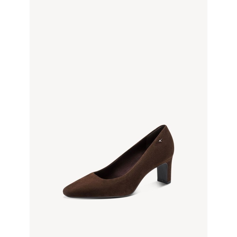TAMARIS SUEDE PUMP MOCCA 1-22455-47-304
