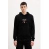 GUESS JEANS REG BAKER LOGO HOODIE BLACK M6RQ26KCPR1-JBLK