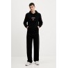 GUESS JEANS REG BAKER LOGO HOODIE BLACK M6RQ26KCPR1-JBLK