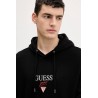 GUESS JEANS REG BAKER LOGO HOODIE BLACK M6RQ26KCPR1-JBLK