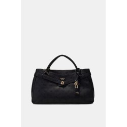 GUESS ELLA LOGO SHOULDER BAG BLACK LOGO HWPD9746060-BLA