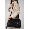 GUESS ELLA LOGO SHOULDER BAG BLACK LOGO HWPD9746060-BLA