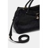 GUESS ELLA LOGO SHOULDER BAG BLACK LOGO HWPD9746060-BLA