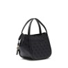 GUESS COLEEN LOGO SMALL SATCHEL BAG COAL LOGO HWSG9756050-CLO