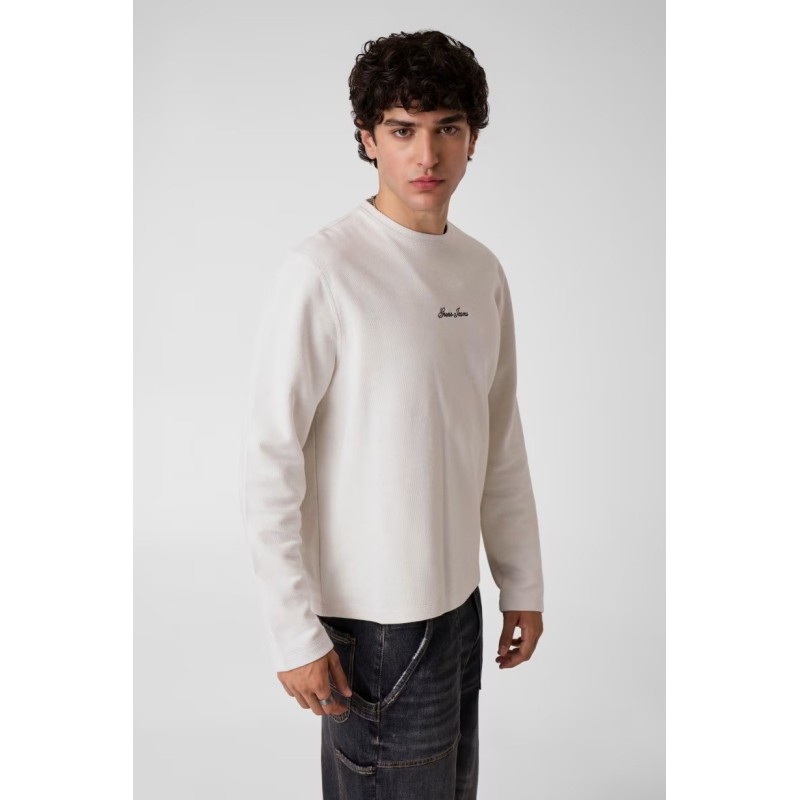 GUESS REG FIT DOUBLE FACED PIQU WHITE M6YP08K4176-G046