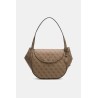 GUESS COLEEN LOGO FLAP SHOULDER BAG LATTE LOGO HWSG9756190-LTL
