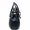 GUESS DIANA 3 COMP SATCHEL BAG BLACK LOGO HWPD972706-BLA