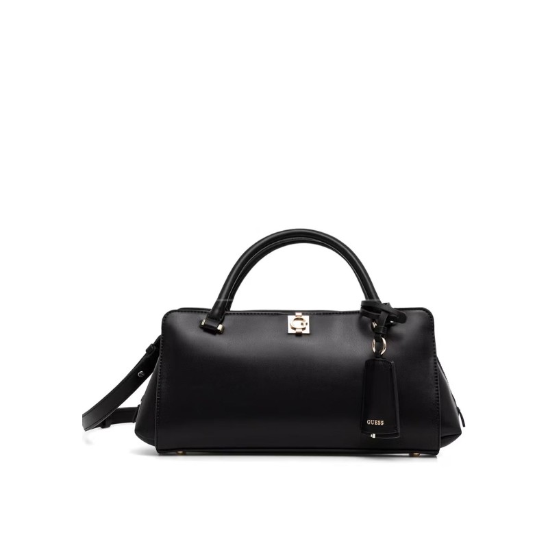 GUESS AUDREY GIRLFRIEND SATCHEL BAG BLACK HWVG9734060-BLA