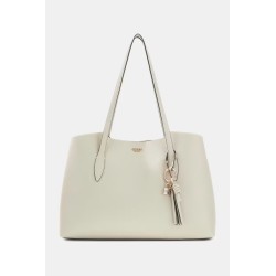 GUESS MELODY SATCHEL BAG LIGHT TAUPE HWBG9735060-LIGHT TAUPE