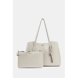 GUESS MELODY SATCHEL BAG LIGHT TAUPE HWBG9735060-LIGHT TAUPE