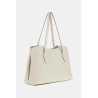 GUESS MELODY SATCHEL BAG LIGHT TAUPE HWBG9735060-LIGHT TAUPE
