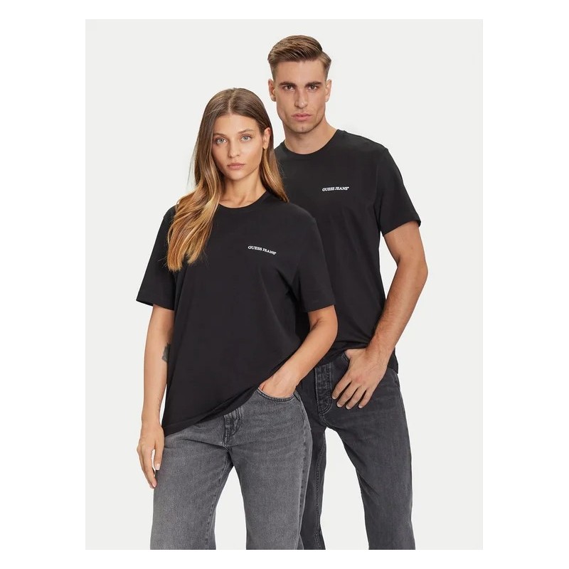 GUESS GJ SS CN REG UNISEX LOGO PRINT BLACK M5BI78K8FQ4-JBLK