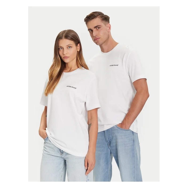 GUESS GJ SS CN REG UNISEX LOGO PRINT WHITE M5BI78K8FQ4-G011