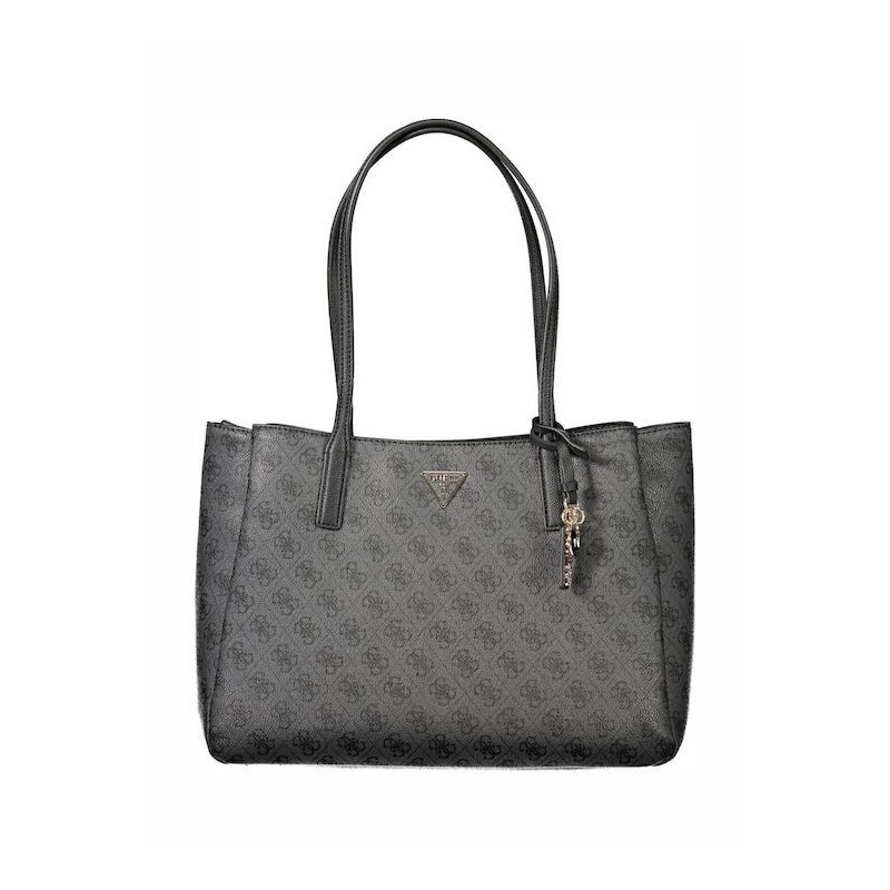 GUESS NOELLE II SHOULDER BAG COAL LOGO HWBG9672260-CLO