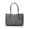 GUESS NOELLE II SHOULDER BAG COAL LOGO HWBG9672260-CLO
