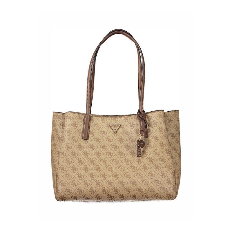 GUESS NOELLE II SHOULDER BAG LATTE LOGO HWBG9672260-LTL