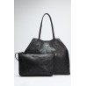 GUESS VICTTORIA SHOPPER BAG LARGE 2 IN 1 BLACK LOGO HWPG9514290-BLA