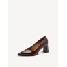 TAMARIS PUMP BROWN PATENT 1-22452-45-359