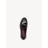 TAMARIS LEATHER LOAFER BLACK 1-24255-47-001