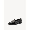 TAMARIS LEATHER LOAFER BLACK 1-24255-47-001