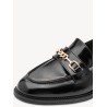 TAMARIS LEATHER LOAFER BLACK 1-24255-47-001