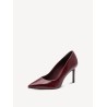 TAMARIS LEATHER PUMP MERLOT 1-22480-42-537