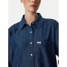 GUESS GJ LS POCKET DENIM SHIRT BLUE W6YHC2D1195-D4IR