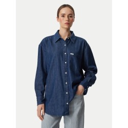 GUESS GJ LS POCKET DENIM SHIRT BLUE W6YHC2D1195-D4IR