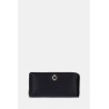 GUESS AUDREY SLG LARGE ZIP AROUND WALLET BLACK SWVG97341460-BLA
