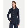 GUESS GJ FITTED SLIM PINSTRIPE WOVEN  DARK BLUE W6YH11W2835-SB0T