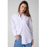 GUESS GJ OVERSIZED OXFORD SHIRT WHITE W6YH74W3361-S04G