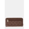 GUESS DIANA SLG WALLET CHOCOLATE LOGO SWPD97271460-CHOCOLATE