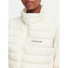 GUESS GJ PANELED PUFFER VEST CREAM W6YL10W2800-G053