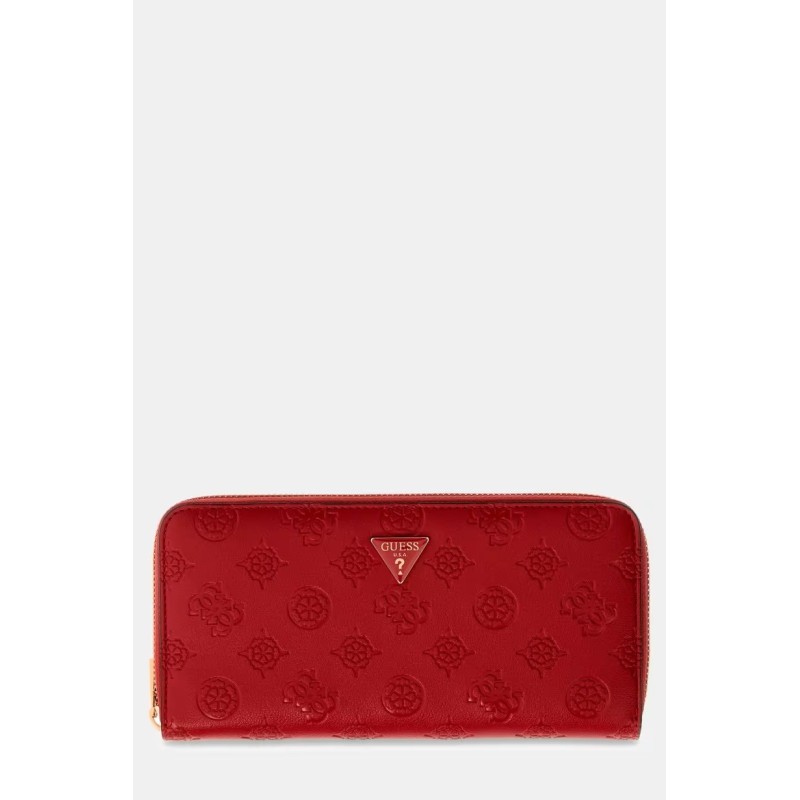 GUESS DIANA SLG WALLET DARK CHERRY LOGO SWPD97271460-DARK CHERRY