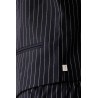 GUESS GJ FITTED PINSTRIPE VEST DARK BLUE  W6YH01W2578-SB0T