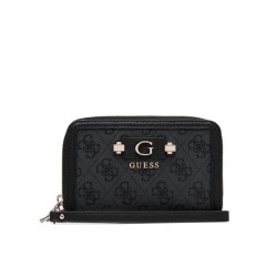 GUESS LINDSEY SLG WALLET COAL LOGO SWSG97491640-CLO