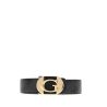 GUESS COLEEN ADJ & REV H30 BELT BLACK /COAL BW9466P6330-BAA