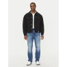 GUESS GJ MENS OVERSIZE TRUCKER JACKET BLACK M4BN38D5EK2-GJBB