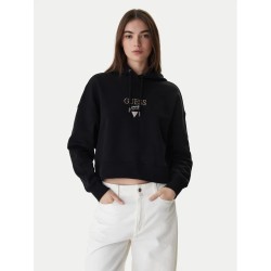 GUESS GJ DROP SHOULDER BAKER CROPPED BLACK W6RQ00K68I4-JBLK