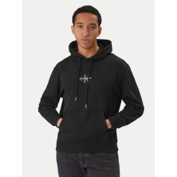 CALVIN KLEIN COTTON HOODIE SWEATSHIRT BLACK LV04RD243G-UB1