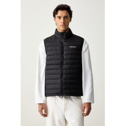 GUESS GJ PANELED PUFFER VEST BLACK M6YL07W2647-JBLK