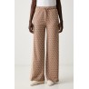 GUESS 4G ALLOVER JACQUARD LONG PANT BROWN V6YB27K5181-FNNI