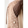 GUESS 4G ALLOVER JACQUARD LONG PANT BROWN V6YB27K5181-FNNI
