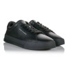TOMMY HILFIGER COURT LTH DETAIL ESS SNEAKER  BLACK FM0FM05367-0GJ