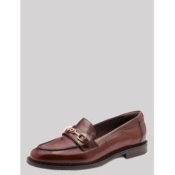 TAMARIS LEATHER LOAFER COGNAC 1-24255-47-305