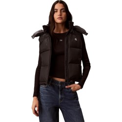 CALVIN KLEIN ESSENTIAL MW SHORT DOWN PUFFER BLACK LV047H501G-UB1