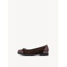 TAMARIS BALLERINA MOCCA SUEDE 1-22126-43-347