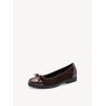TAMARIS BALLERINA MOCCA SUEDE 1-22126-43-347