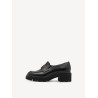 TAMARIS LEATHER LOAFER BLACK 1-24721-47-003